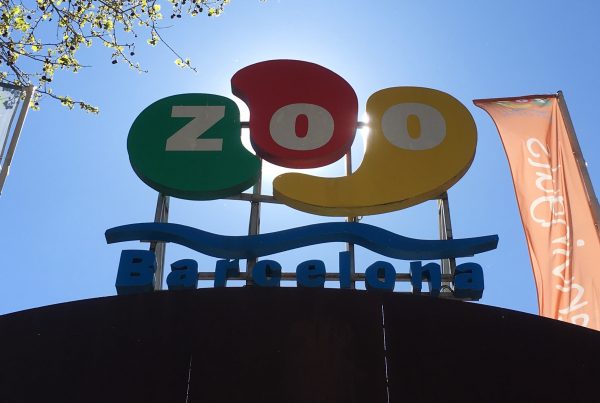 El zoo de Barcelona en familia
