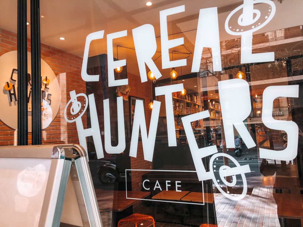 Cereal Hunters- a good place to snack with kids